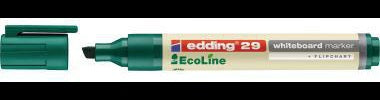 edding Boardmarker 29 EcoLine | Rot, Keilspitze 1-5 mm, nachfüllbar & klimaneutral