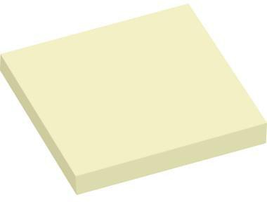 Soennecken Haftnotiz Powernotes 75x75mm 100 Blatt gelb