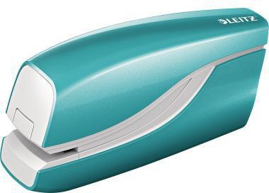 LEITZ Elektroheftgerät NeXXt WOW 55661062 violett – einhändig, batteriebetrieben, 10 Blatt