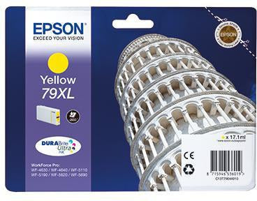 Epson Tintenpatrone 79XL Gelb C13T79044010 – Original DURABrite Ultra für ca. 2.000 Seiten