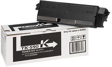 KYOCERA Toner TK-590K Schwarz – Originalzubehör für ca. 7.000 Seiten