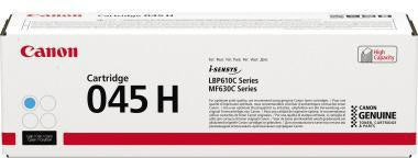 Canon Toner CRG 045 HC Original cyan – hohe Kapazität für i-SENSYS LBP 610 & MF 630