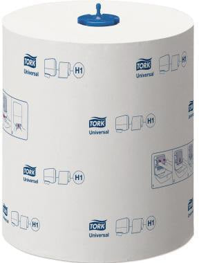 TORK Handtuchrolle Matic H1 290059 280m 1lagig weiß – extra lang für hohe Frequenz