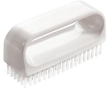 haug Nagelbürste mit Bügel · Nylon weiß · 6,6 cm · Made in Germany