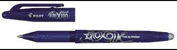 PILOT FriXion Ball Tintenroller 0,4 mm schwarz – radierbarer Tintenroller mit Kappenmodell