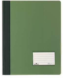 DURABLE Schnellhefter DURALUX 268012 DIN A4 Hartfolie lila – bis 100 Blatt