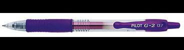 PILOT G2-7 Geltintenroller Rot 0,4 mm Druckmechanik – Der Klassiker mit Edelstahlspitze