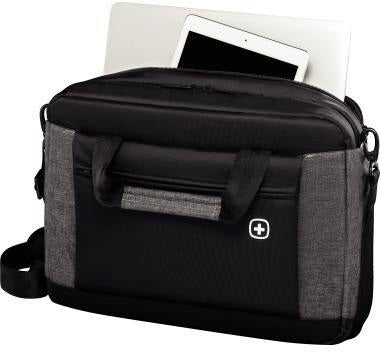 Wenger Notebooktasche UNDERGROUND 601057 – Gepolstertes 16"-Fach, Handgepäck-kompatibel, schwarz/grau