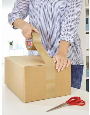 tesa tesapack Ultra Strong Packband 50 mm x 66 m weiß – extra reißfest für schwere Kartons