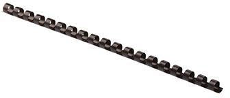 Fellowes Plastikbinderücken COMB 5345005 6mm weiß 100 St./Pack. – für DIN A4, 21 Ringe, US-Teilung