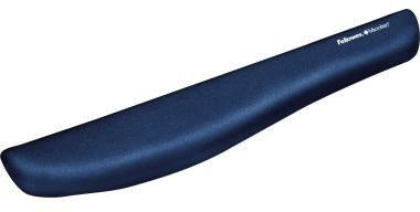 Fellowes Handgelenkauflage PlushTouch 9287402 – ergonomische Tastaturunterlage mit Microban®-Schutz, blau