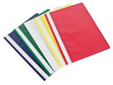 Soennecken Schnellhefter 2970 DIN A4 PP sortiert 10 St./Pack. mit Beschriftungsstreifen