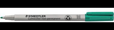 STAEDTLER Lumocolor 315-3 Folienstift non-permanent blau 1 mm – abwischbar, Made in Germany
