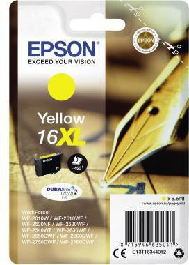 Epson Tintenpatrone C13T16344012 16XL gelb 6,5 ml für ca. 450 Seiten