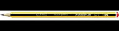 STAEDTLER Noris 120 Bleistift 2B sechskant gelb/schwarz – bruchfeste Mine, Made in Germany