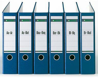 LEITZ A-Z Register DIN A4 Überbreite – 360 Registerblätter Tauenpapier recycelt grau