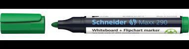 Schneider Boardmarker Maxx 290 – Rundspitze 1-3 mm, schwarz, nachfüllbar, Made in Germany
