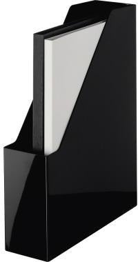 HAN Stehsammler i-Line 16501-12 DIN A4/C4 PS weiß – Hochglänzender Schreibtisch-Organizer