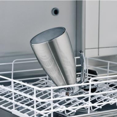 alfi Isolierkanne Gusto TT 1l Edelstahl silber – 12h heiß / 24h kalt, Einhandbedienung