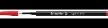 SCHNEIDER Finelinermine Topliner 970 – 0,4 mm schwarz, Cap-Off-Tinte, Edelstahlspitze
