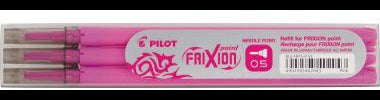 PILOT FriXion Point Tintenrollermine 0,3 mm rot – 3er-Pack mit thermosensitiver Tinte