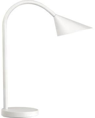 UNILUX Tischleuchte SOL 400077402 LED schwarz – warmweißes Licht, flexibler Arm