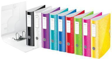 LEITZ Ordner Active WOW DIN A4 82 mm Polypropylen pink – 180° Präzisionshebelmechanik