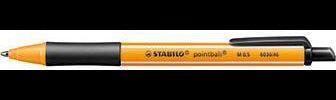 STABILO pointball Kugelschreiber 0,5 mm dokumentenecht blau – Druckmechanik, Made in Germany