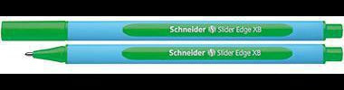 Schneider Kugelschreiber Slider Edge 152203 – 0,7 mm Kappenmodell blau, Viscoglide-Technologie