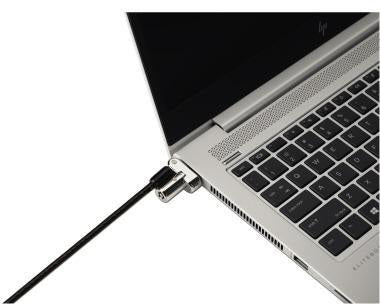 Kensington Notebookschloss K62318WW 3-in-1 – Sicherheit für Laptop, Nano & Wedge-Slots