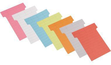 Ultradex T-Karte 60 x 85 mm hellgelb liniert 170 g/m² 100 Stück