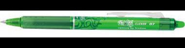 PILOT FriXion Clicker Tintenroller 0,4 mm – radierbarer Tintenroller mit Druckmechanik, schwarz