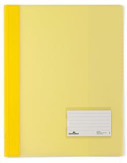 DURABLE Schnellhefter DURALUX 268012 DIN A4 Hartfolie lila – bis 100 Blatt
