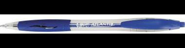 BIC Atlantis Classic Kugelschreiber dokumentenecht schwarz 0,4 mm mit Gummi-Griffzone