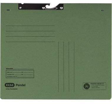 ELBA Pendelhefter DIN A4 blau, kaufmännische & Amtsheftung, 320 g/m² Manilakarton