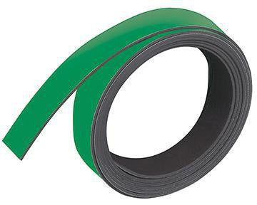 FRANKEN Magnetband M801 5 mm x 1 m rot – Zuschneidbares Magnetband für Planungstafeln