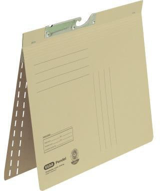 ELBA Pendelhefter DIN A4 kfm. Heftung 320g Karton blau mit Organisationsaufdruck
