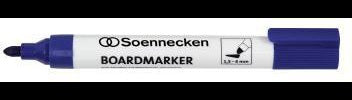 Soennecken Boardmarker 3121 – Blauer Whiteboardmarker mit Rundspitze 1,5–4 mm, schnelltrocknend & abwischbar