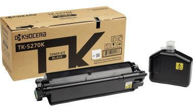 KYOCERA Toner TK-5270K Originalzubehör für ECOSYS P6230cdn M6230cidn M6630cidn – ca. 8.000 Seiten Schwarz