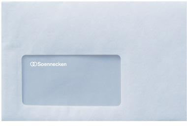 Soennecken Briefhülle 1332 DIN C6 mit Fenster, selbstklebend