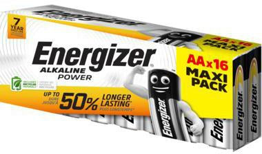 Energizer Alkaline Power AA/Mignon LR6 Batterien 1,5V 16 Stück