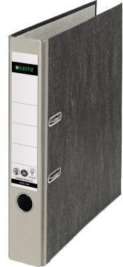 Leitz Ordner 10505015 DIN A4 52 mm gelb – 180° Präzisionshebelmechanik, FSC, Blauer Engel