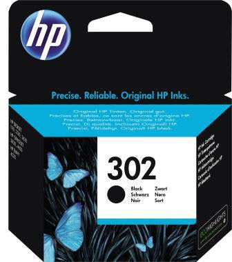 HP Tintenpatrone 302 Schwarz Original – ca. 170 Seiten, 3,5 ml