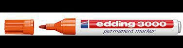 edding Permanentmarker 3000 – Rundspitze 1,5-3 mm, hellgrün, nachfüllbar, Made in Germany