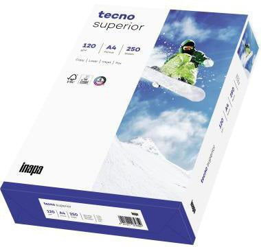 INAPA TECNO Kopierpapier Superior A4 120g 250 Blatt mit ColorLok für lebendige Farben
