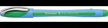 Schneider Kugelschreiber Slider Memo XB – Grüne Schreibfarbe, ergonomisch, dokumentenecht