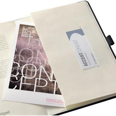 SIGEL Wochenplaner Conceptum CO700 A5 undatiert 192 Seiten 1 Woche/2 Seiten Hardcover Schwarz