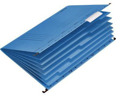 Falken Personalmappe UniReg DIN A4 230 g/m² naturbraun mit Organisationsaufdruck
