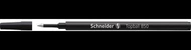 Schneider Tintenrollermine Topball 8502 M – 0,5 mm Rot, Edelstahl-Rundspitze, Made in Germany