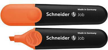 Schneider Textmarker Job 1503 mit Keilspitze 1+5 mm blau – nachfüllbar, Made in Germany